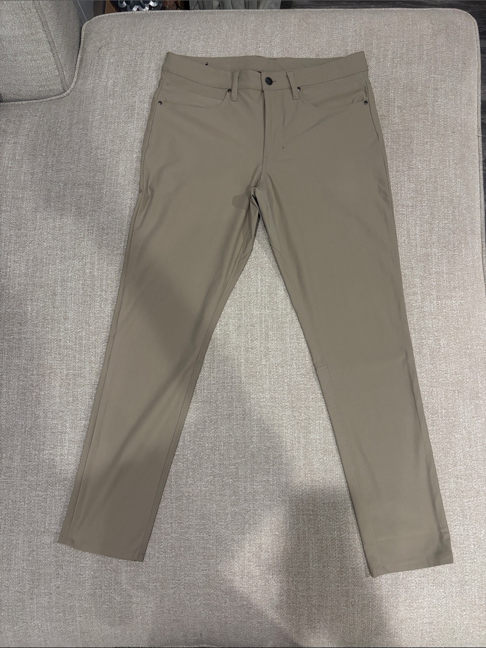 Cuts Mens Slim Fit Khaki Jeans